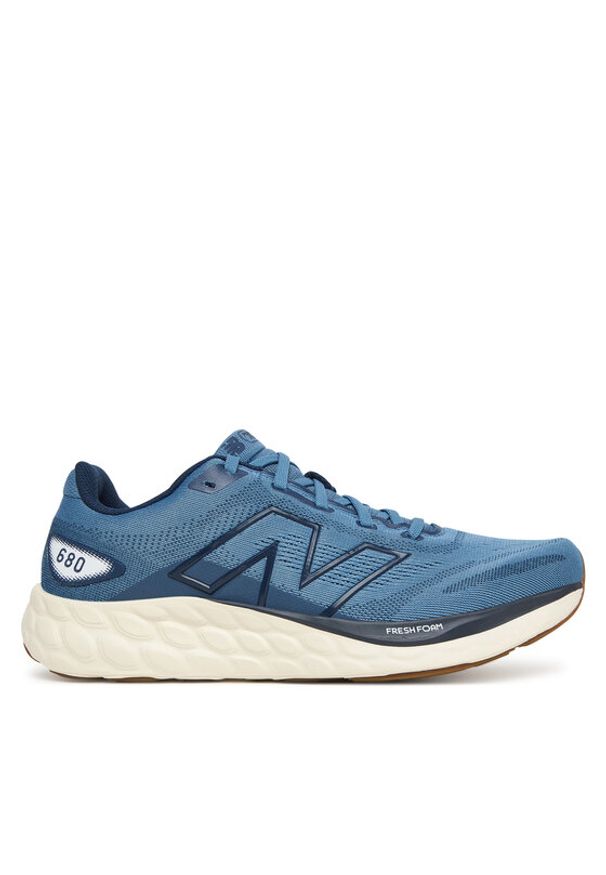 New Balance Buty do biegania 680 M680CS8 Niebieski. Kolor: niebieski. Materiał: materiał