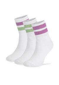 Zestaw 3 par niskich skarpet unisex Sprandi. Kolor: fioletowy
