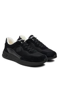 Armani Exchange Sneakersy XUX240 XV910 Q781 Czarny. Kolor: czarny. Materiał: materiał