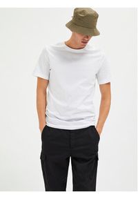 Selected Homme Komplet 3 t-shirtów Axel 16087854 Biały Regular Fit. Kolor: biały. Materiał: bawełna #3