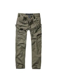 Spodnie bushcraft męskie Brandit Slim Fit Adven Olive. Kolor: zielony #1
