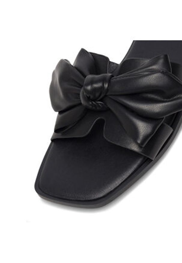 Jenny Fairy Klapki WYL0710-10 Czarny. Kolor: czarny. Materiał: skóra