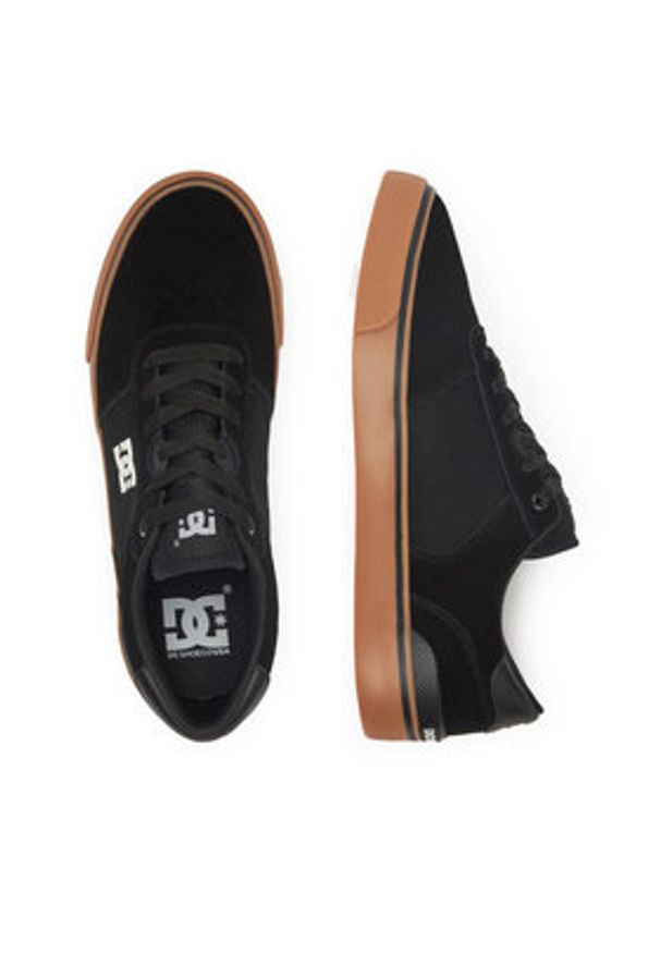 DC Shoes Sneakersy AW247501 Szary. Kolor: szary. Materiał: materiał