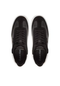 Calvin Klein Sneakersy Cupsole Lace Up - Lth Sue Mix HW0HW02435 Czarny. Kolor: czarny. Materiał: skóra