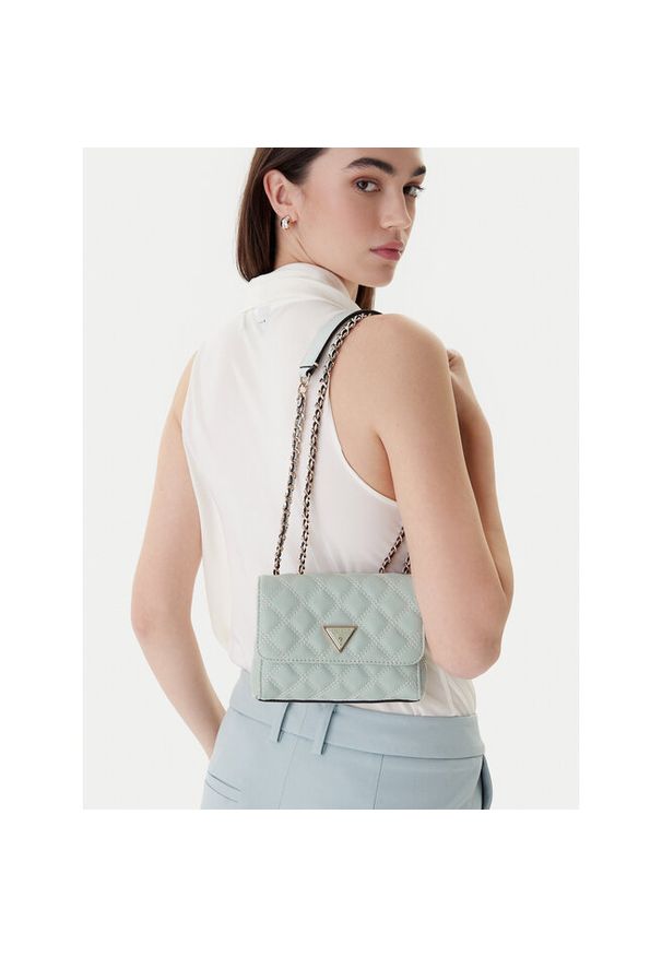 Torebka Guess. Kolor: zielony