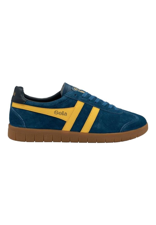 Buty do chodzenia męskie Gola Hurricane. Kolor: wielokolorowy. Materiał: zamsz, materiał. Szerokość cholewki: normalna. Sport: turystyka piesza