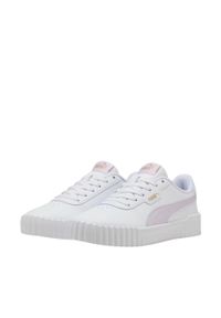 Buty damskie Puma Carina 3.0. Okazja: na co dzień. Kolor: biały, wielokolorowy, fioletowy