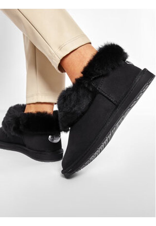 EMU Australia Śniegowce Platinum Mintaro WP11850 Czarny. Kolor: czarny. Materiał: skóra