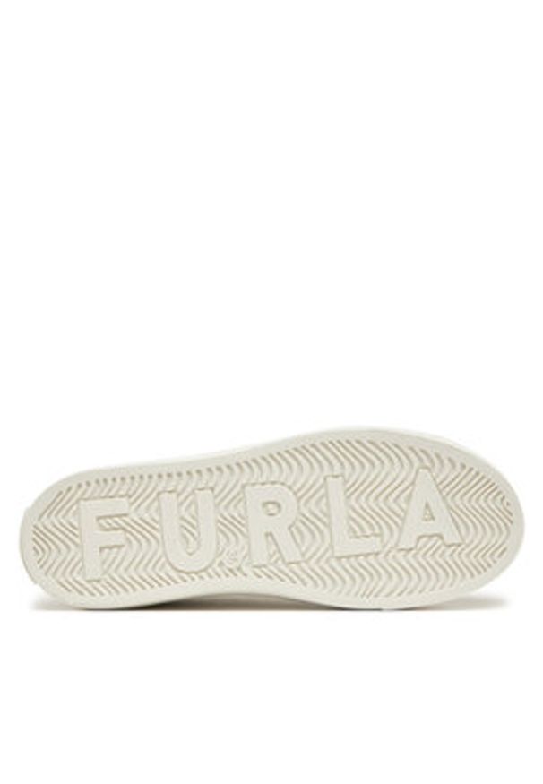 Furla Sneakersy Enjoy YJ11ENJ-BX3710-3722S-4-401-20-PT-3500 S Beżowy. Kolor: beżowy. Materiał: skóra, zamsz