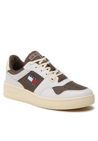 Tommy Jeans Sneakersy Tjm Basket Color EM0EM01215 Brązowy. Kolor: brązowy. Materiał: skóra #6