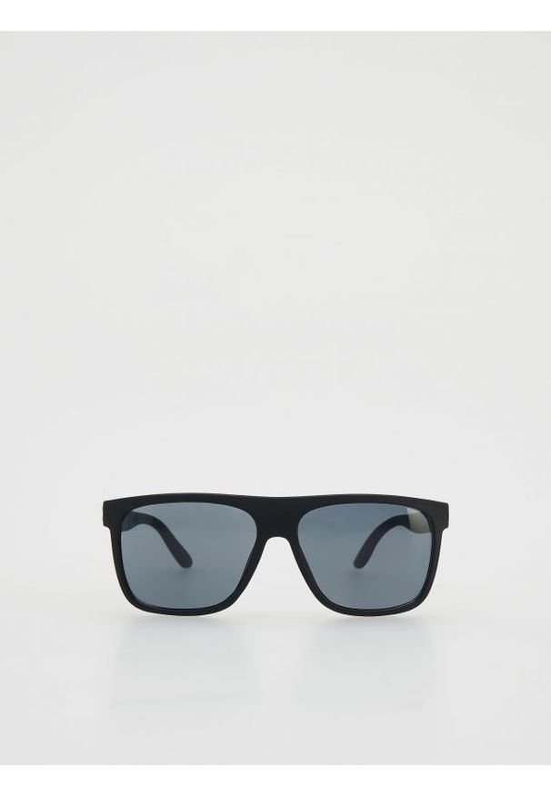 Reserved - Okulary przeciwsłoneczne z polaryzacją - czarny. Kolor: czarny