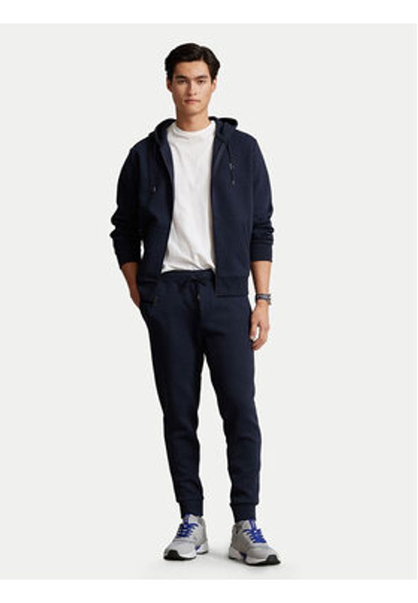 Polo Ralph Lauren Bluza 710888282002 Granatowy Regular Fit. Typ kołnierza: polo. Kolor: niebieski. Materiał: syntetyk, bawełna