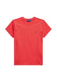 Polo Ralph Lauren T-Shirt 211B14605021 Czerwony jasny Classic Fit. Typ kołnierza: polo. Kolor: czerwony. Materiał: bawełna #3