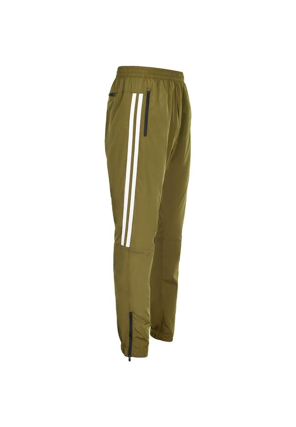 NewLine - Spodnie Newline men's track. Kolor: brązowy. Materiał: dresówka