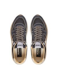 GOLDEN GOOSE Sneakersy GMF00126.F006220 50870 Granatowy. Kolor: niebieski. Materiał: materiał