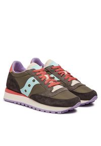 Saucony Sneakersy Jazz Triple S60530 50 Brązowy. Kolor: brązowy. Materiał: materiał