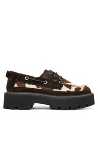 Półbuty Tommy Jeans. Kolor: brązowy #1