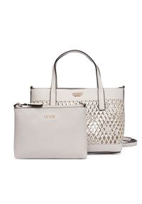 Guess Torebka Letty Mini HWPG99 11750 Biały. Kolor: biały. Materiał: skórzane #1