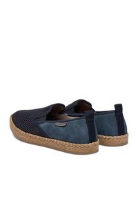 Rieker Espadryle CEO-B2661-14 Granatowy. Kolor: niebieski. Materiał: materiał #5