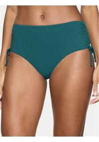Triumph Dół od bikini Summer Mix & Match 10222848 Zielony. Kolor: zielony. Materiał: syntetyk