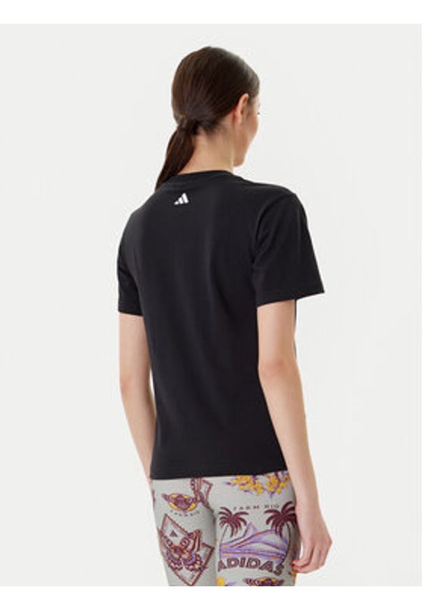 Adidas - adidas T-Shirt FARM Graphic JV8609 Czarny. Kolor: czarny. Materiał: bawełna