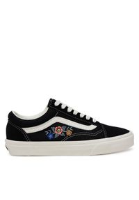 Vans Tenisówki Old Skool VN000D7ZF2B1 Czarny. Kolor: czarny. Materiał: skóra, zamsz