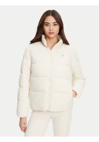 Guess Kurtka zimowa V4YL03 WFUD0 Écru Regular Fit. Kolor: kremowy. Materiał: syntetyk. Sezon: zima #1