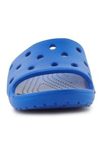 Klapki Crocs Classic Slide K Jr 206396-4KZ niebieskie. Kolor: niebieski. Materiał: materiał #3