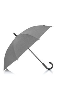 Ochnik - Duży parasol damski w kolorze szarym. Kolor: szary. Materiał: poliester
