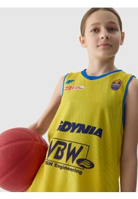 4f - 4F Tank top replika domowy z sezonu 2023/24 dziecięcy 4F x VBW Arka Gdynia - multikolor 110/116. Kolor: wielokolorowy. Materiał: dzianina. Sezon: lato