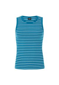 Damski tank top Protest Anisa. Okazja: na co dzień. Kolor: niebieski. Styl: casual, elegancki