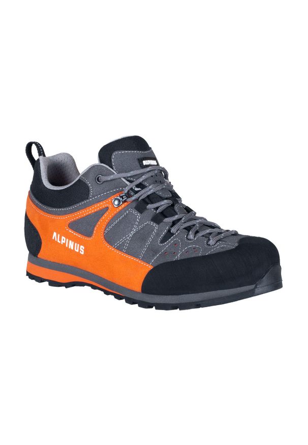 Buty trekkingowe dla dorosłych Alpinus The Ridge Low Pro. Kolor: pomarańczowy, wielokolorowy, szary