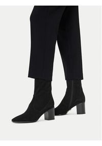 Gino Rossi Botki EO-TINA-1746 Czarny. Kolor: czarny. Materiał: zamsz, skóra #3