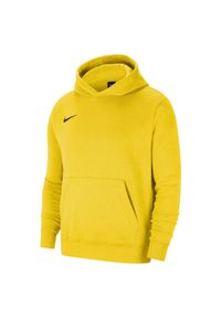 Bluza sportowa chłopięca Nike Park 20. Typ kołnierza: kaptur. Kolor: żółty #1