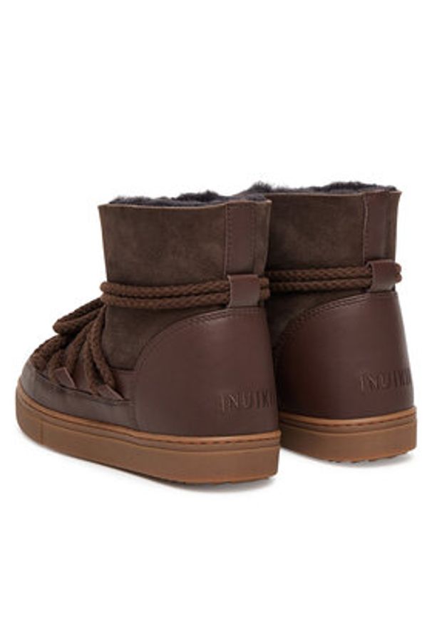 Inuikii Śniegowce Classic 1001.003.0122 Brązowy. Kolor: brązowy. Materiał: zamsz, skóra