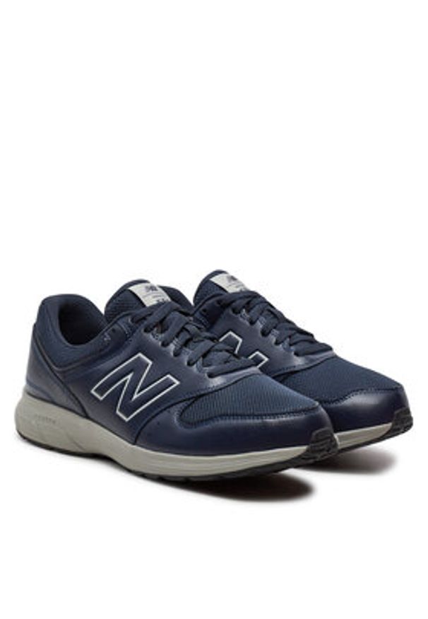 New Balance Sneakersy 550 v4 MW550AN4 Granatowy. Kolor: niebieski. Materiał: skóra