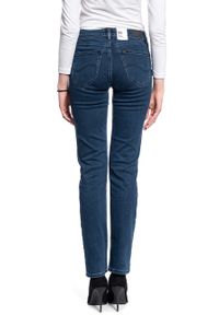 Lee - DAMSKIE SPODNIE JEANSOWE LEE Marion Straight DARK JONI L301PHWV #4