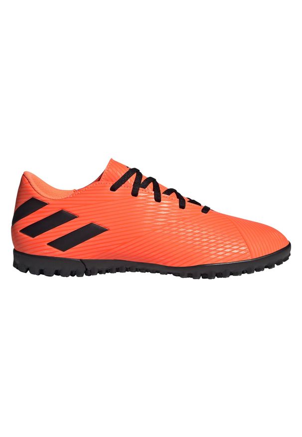 Adidas - Buty piłkarskie turfy adidas Nemeziz 19.4 TF EH0304. Materiał: materiał, guma, syntetyk. Szerokość cholewki: normalna. Sport: piłka nożna