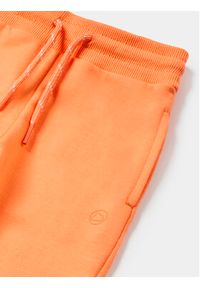 Mayoral Spodnie dresowe 711 Pomarańczowy Regular Fit. Kolor: pomarańczowy. Materiał: bawełna #2