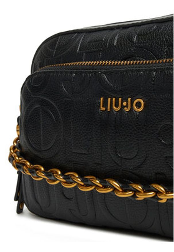 Liu Jo Torebka Ecs M Camera Case AA5198 E0538 Czarny. Kolor: czarny. Materiał: skórzane