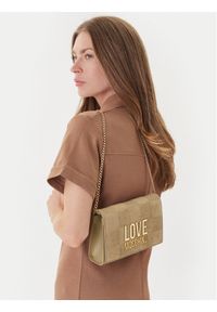 Love Moschino - LOVE MOSCHINO Torebka JC4127PP0NKB110A Beżowy. Kolor: beżowy. Materiał: skórzane #1