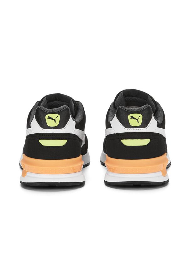 Buty do chodzenia męskie Puma Graviton. Zapięcie: sznurówki. Kolor: żółty, biały, wielokolorowy, czarny. Materiał: guma, materiał, tkanina, syntetyk. Szerokość cholewki: normalna. Sport: turystyka piesza