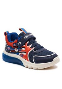 Geox Sneakersy J Ciberdron Boy J45LBA 01454 C0659 S Granatowy. Kolor: niebieski. Materiał: materiał #6