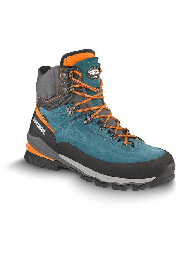Buty trekkingowe męskie MEINDL Air Revolution 4.6 z membraną Gore-tex. Kolor: niebieski. Technologia: Gore-Tex. Sport: turystyka piesza
