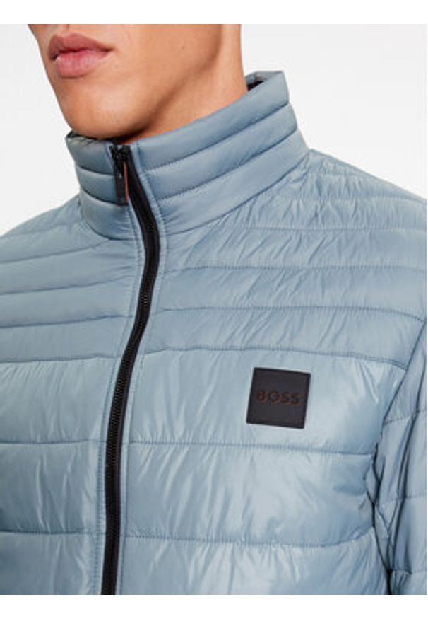 BOSS Kurtka przejściowa 50496766 Niebieski Regular Fit. Kolor: niebieski. Materiał: syntetyk
