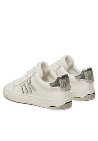 DKNY Sneakersy Abeni Lace Up Sneaker K1300916 Biały. Kolor: biały. Materiał: skóra