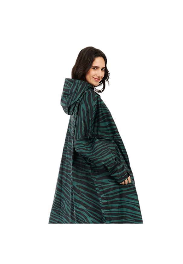 Ponczo przeciwdeszczowe damskie Protest Laugh. Kolor: różowy