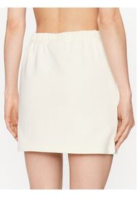 Chiara Ferragni Spódnica dresowa 74CBET01 Biały Regular Fit. Kolor: biały. Materiał: bawełna #2