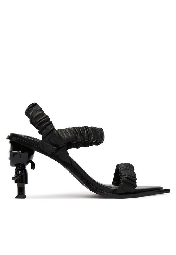 Karl Lagerfeld - Sandały KARL LAGERFELD. Kolor: czarny