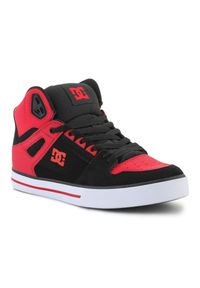 Buty DC Pure High Top Wc M ADYS4000043-FWB czarne. Zapięcie: sznurówki. Kolor: czarny. Materiał: guma, syntetyk, skóra